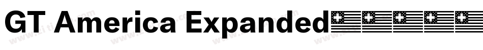 GT America Expanded字体转换